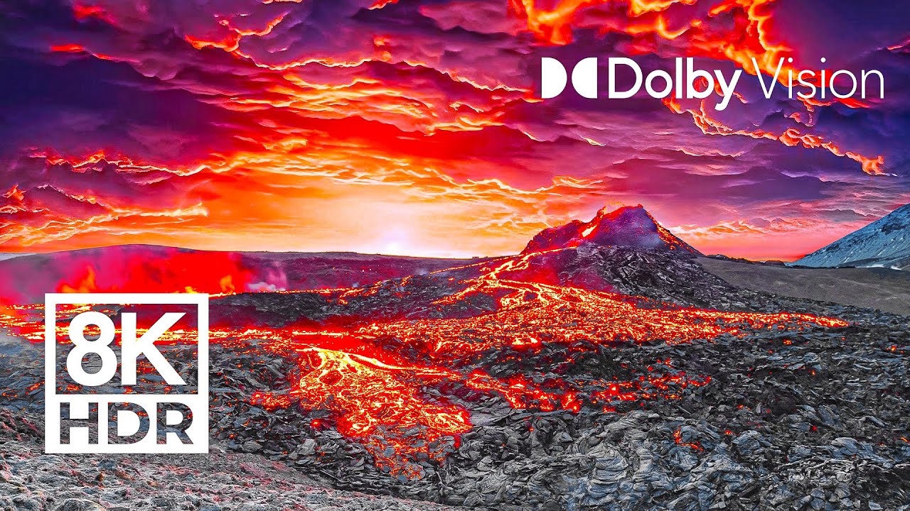 BEST OF VOLCANO IN 8K HDR DOLBY VISION&trade; 120 FPS