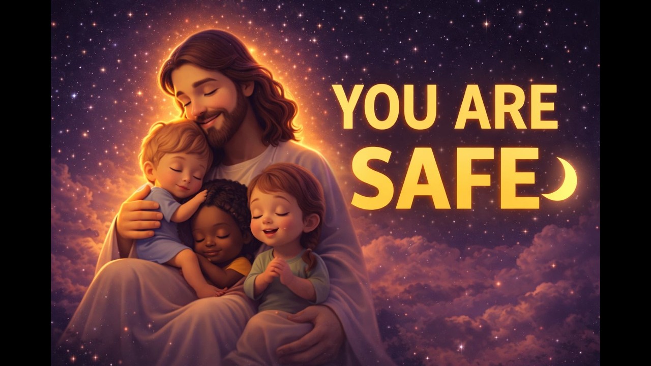 Sleep Safely Under God’s Loving Protection 🌙 | 2 Hours Christian Sleep Music