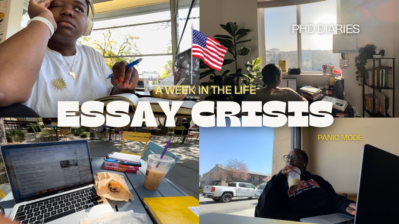 Essay Crisis VLOG🤯 Writing a 20 page literature review in 5 days | The Dark Side of Doing a PhD