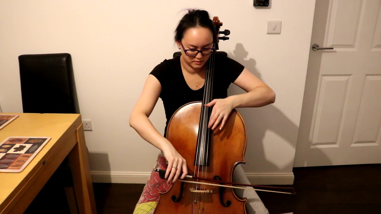 Trinity Grade 8 Cello Mash Up - Day 43 of 400 Practice Challenge