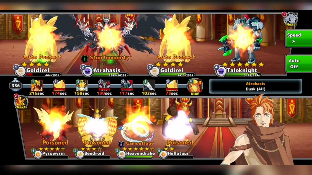 Defeating Atrahasis Neo Monsters