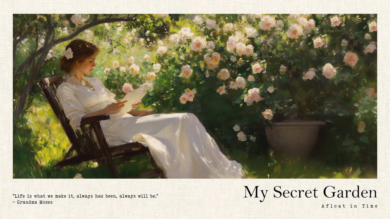 My Secret Garden | A playlist for a quiet morning | Work Study Focus Reading | Stress Relief Calm