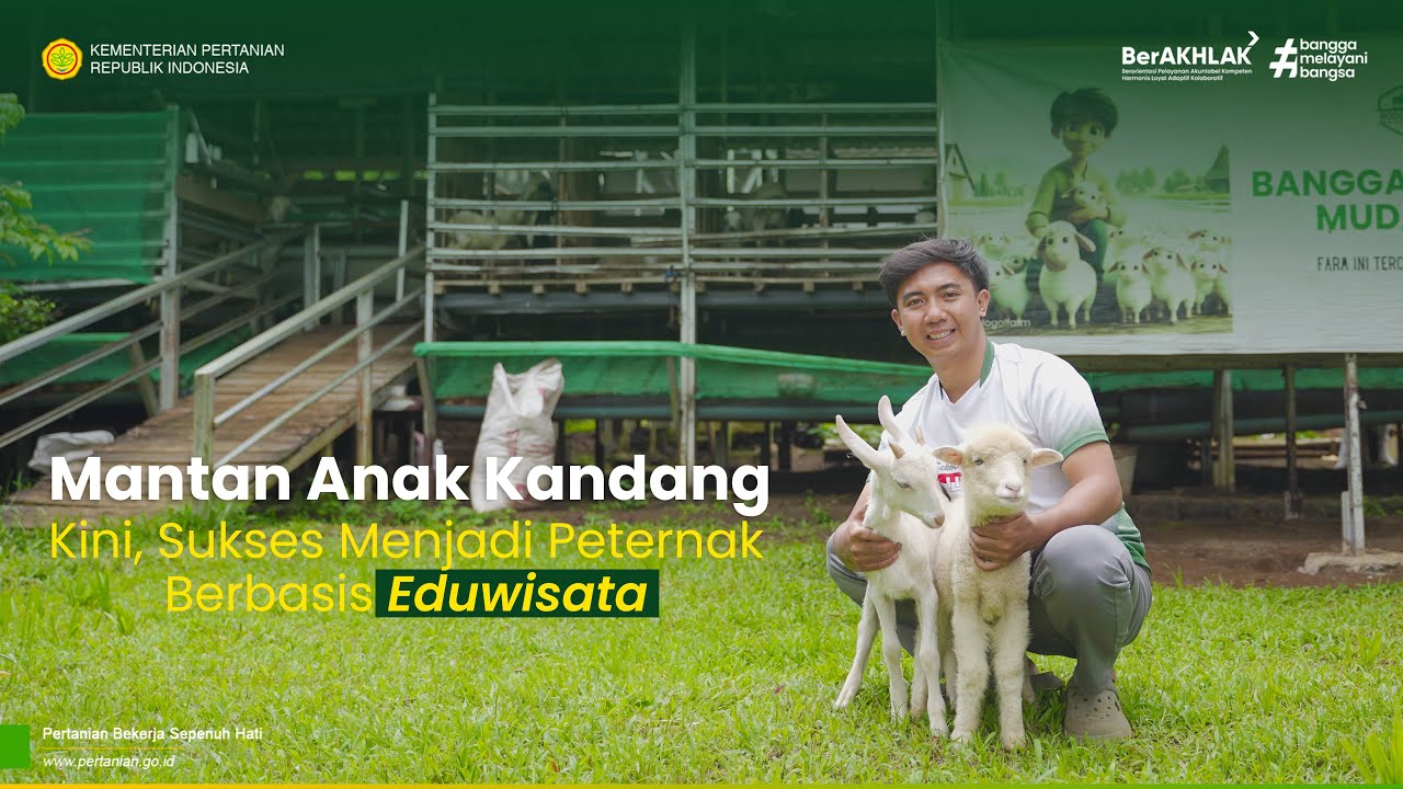 Mantan Anak Kandang, Kini Sukses Membangun Peternakan Berbasis Eduwisata