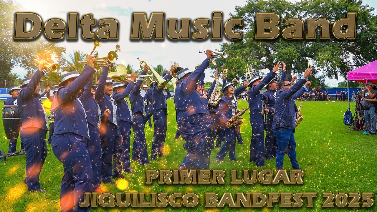 Delta Music Band – ¡Primer Lugar en el Festival de Bandas Jiquilisco 2025 ! 🏆🎶