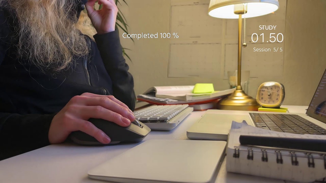 5 HOUR LIVE STUDY WITH ME | Pomodoro 50-10 | Keyboard Typing Sounds ASRM