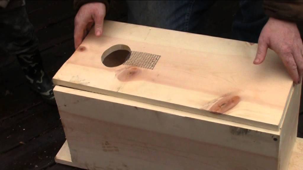 how to make a wood duck box