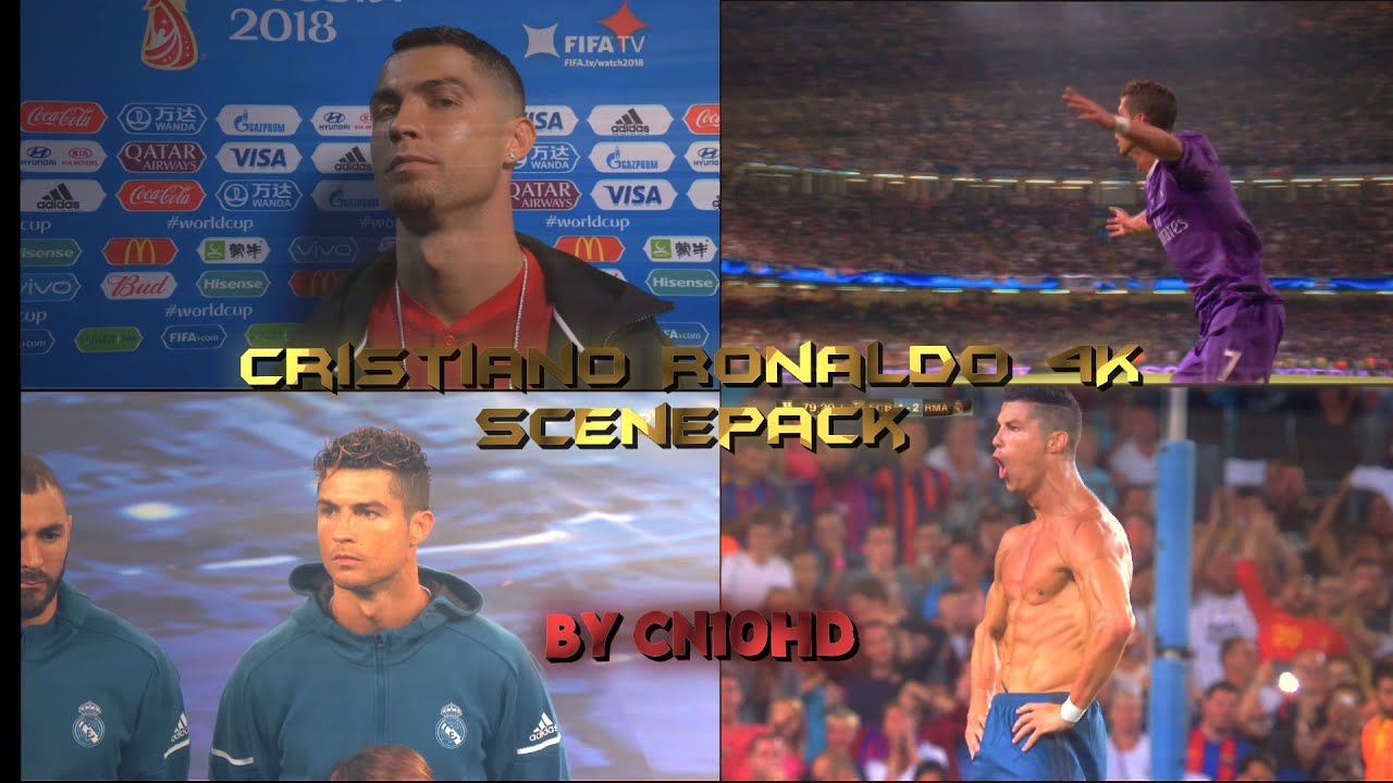 Cristiano Ronaldo Scenepack&bull; free rare clips for edit&bull;4K