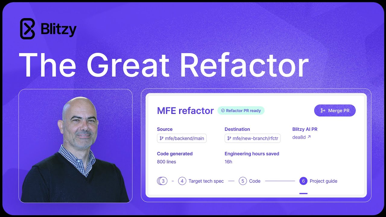Blitzy: The Great Refactor