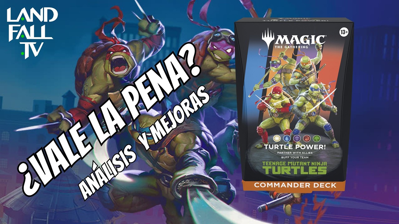 ¿Vale la pena el Precon Turtle Power? | Análisis y mejoras Commander