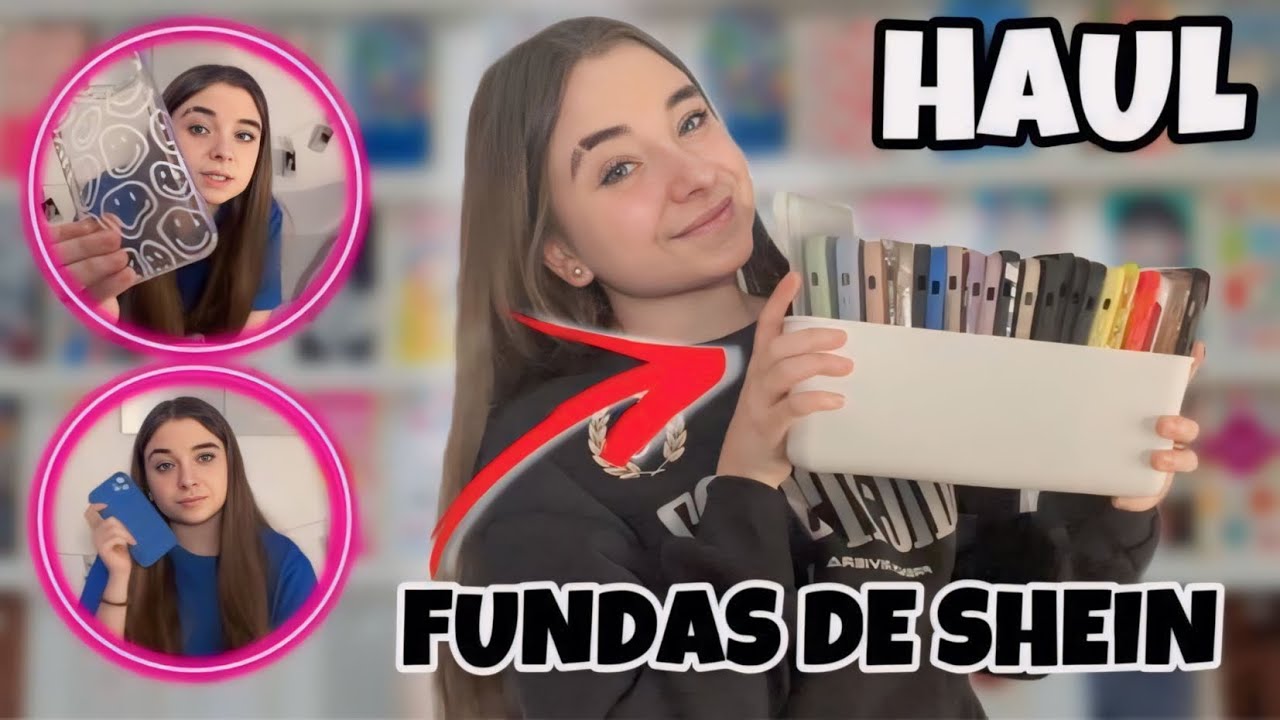 HAUL DE TODAS MIS FUNDAS PARA EL MÓVIL DE SHEIN📲