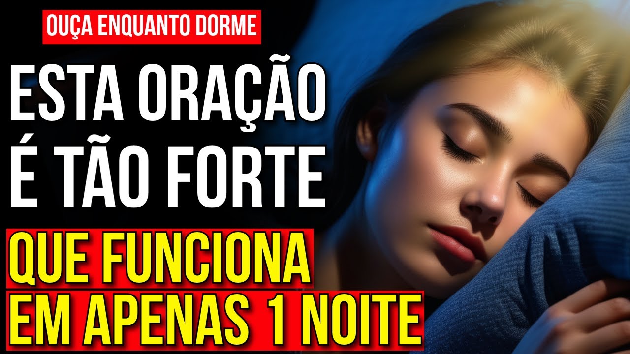 PODEROSA ORAÇÃO DO IMPOSSÍVEL PARA JESUS OPERAR MILAGRES | Ouça Enquanto Dorme
