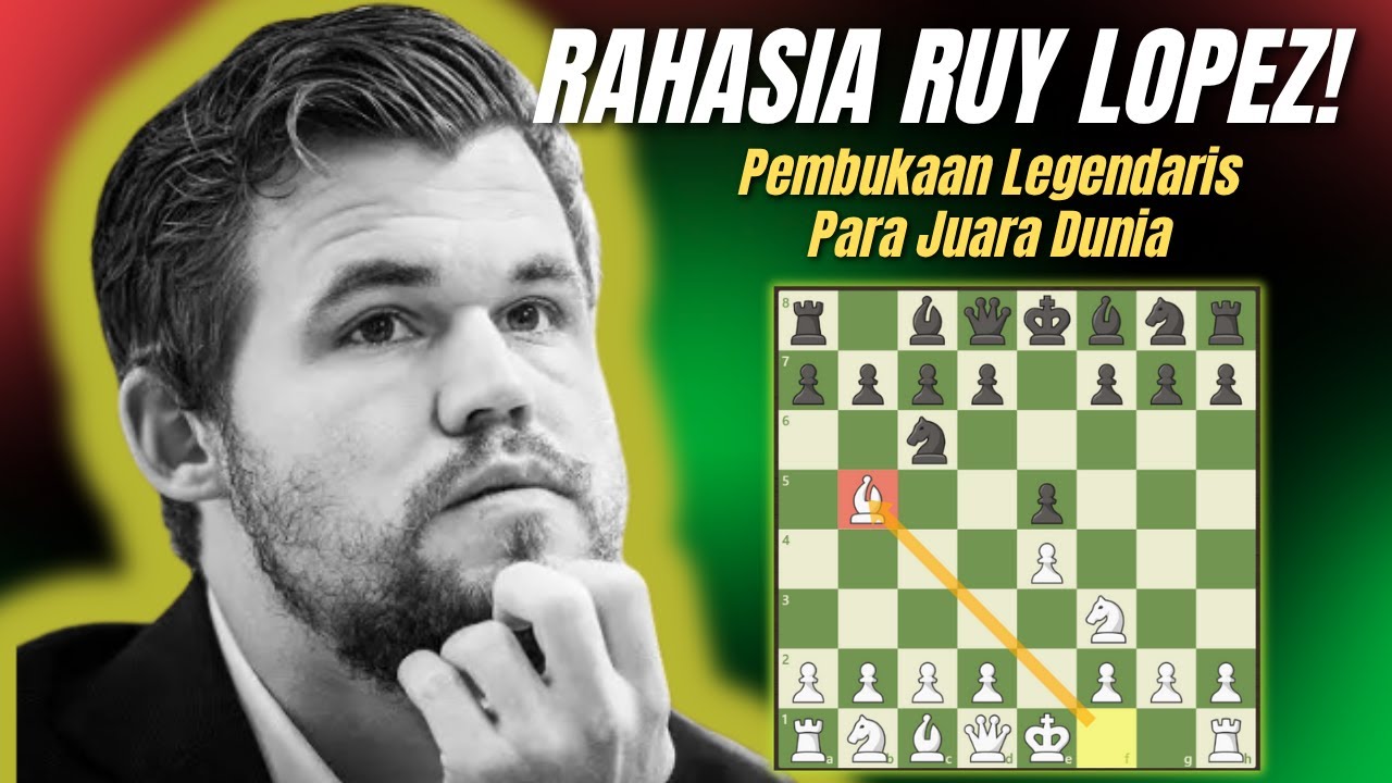 Ruy Lopez: Pembukaan Catur Legendaris yang Harus Kamu Kuasai!