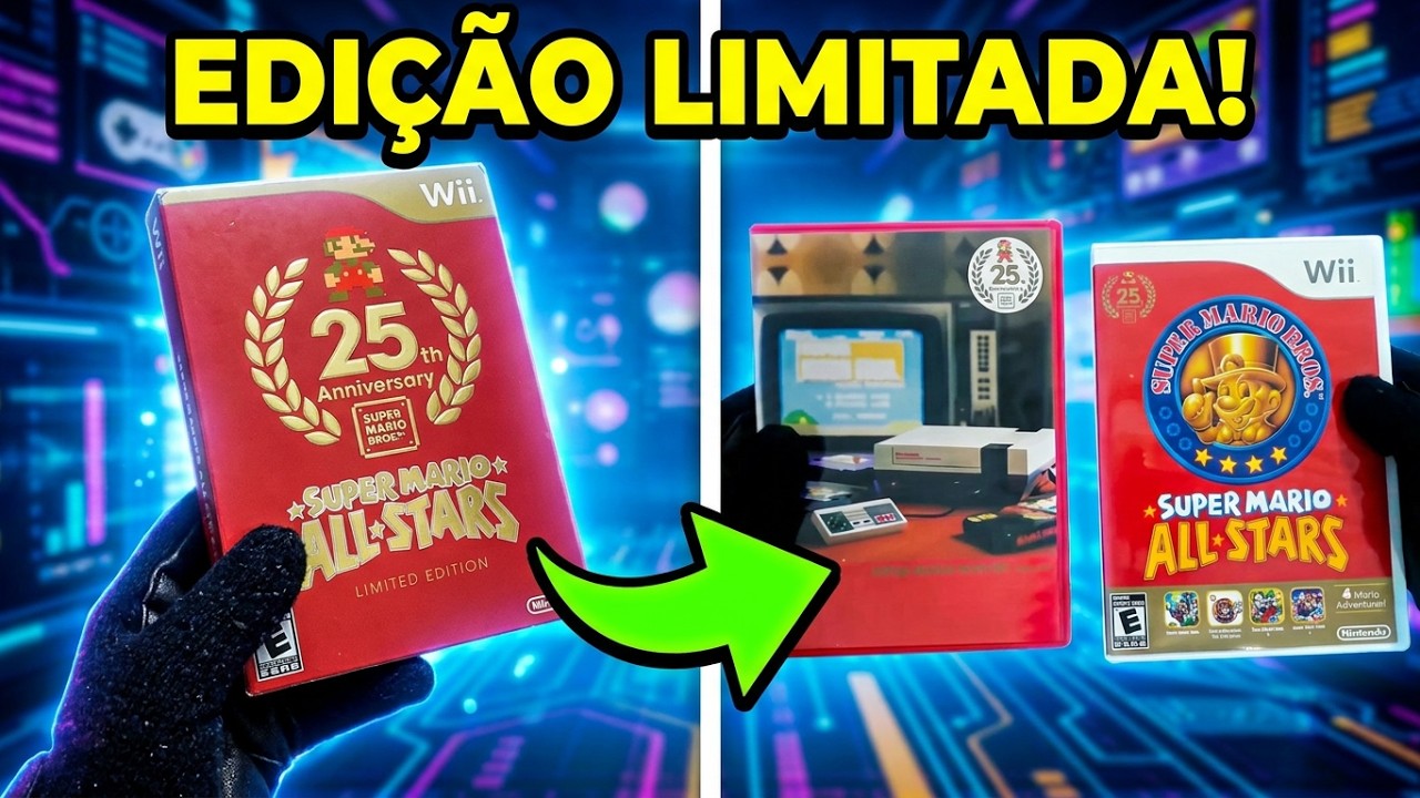 Super Mario All-Stars Limited Edition Unboxing (Wii) - 25th Anniversary !