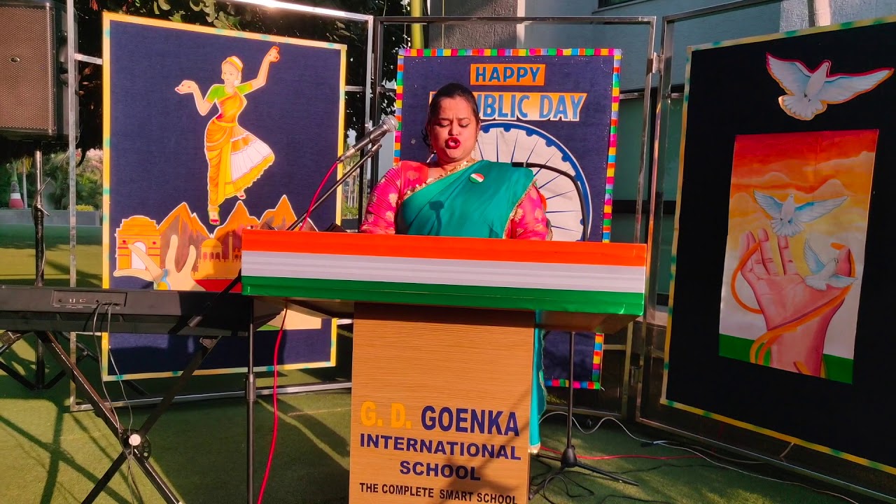 72nd Republic Day Celebration at GD Goenka International School, Surat!!