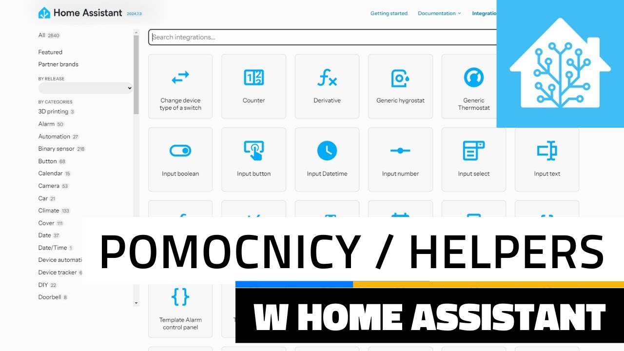 Pomocnicy (Helpers) w Home Assistant