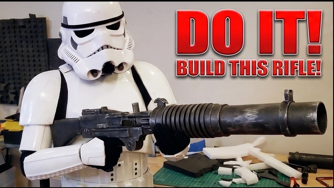 T-21 Stormtrooper Rifle - EVA Foam DIY