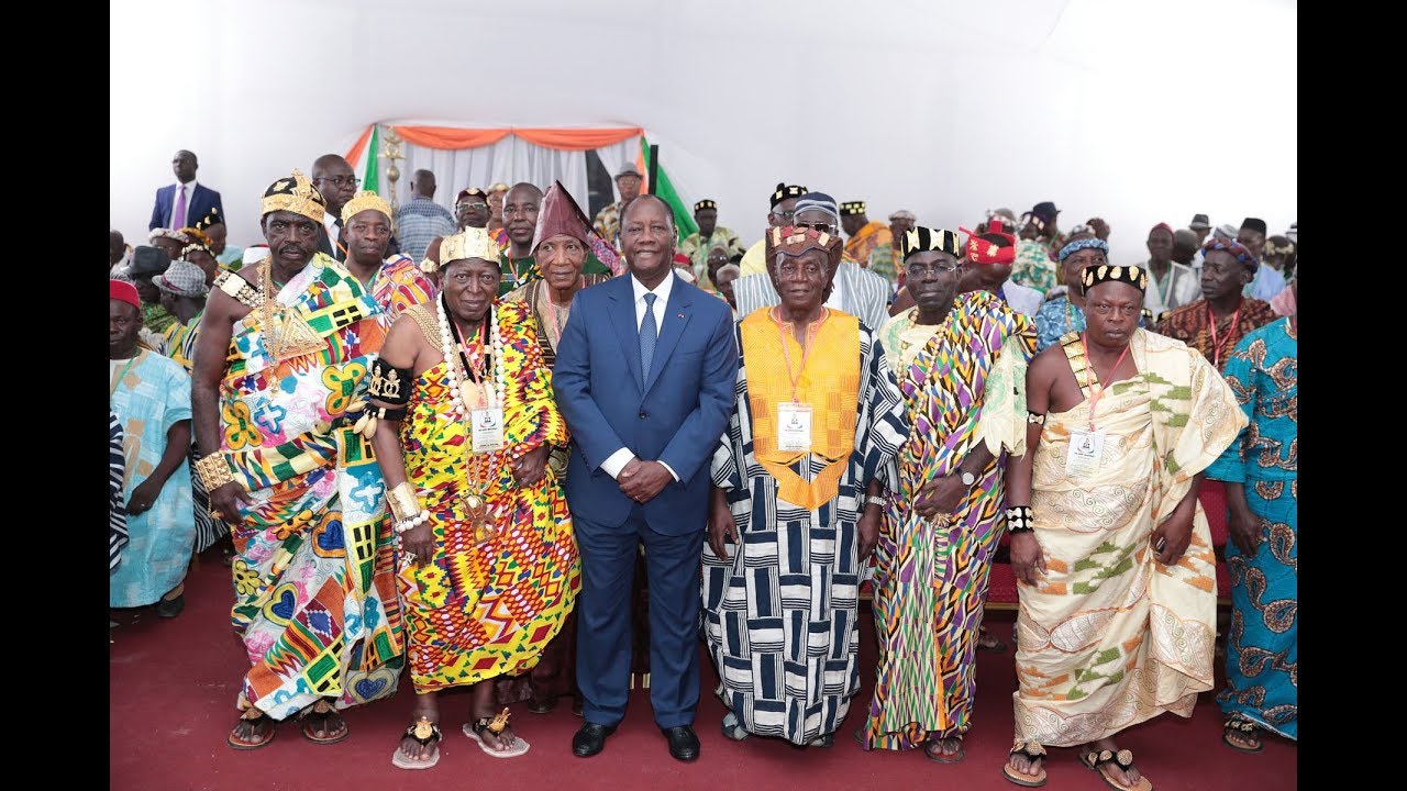 Le Président Alassane OUATTARA a eu une rencontre avec les Chefs traditionnels, à Yamoussoukro