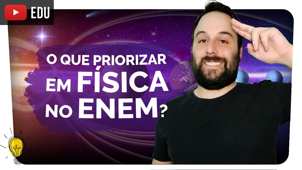 O que mais cai em Física no Enem? | Ciências da Natureza | Enem 2020 | prof. Yuri Alves