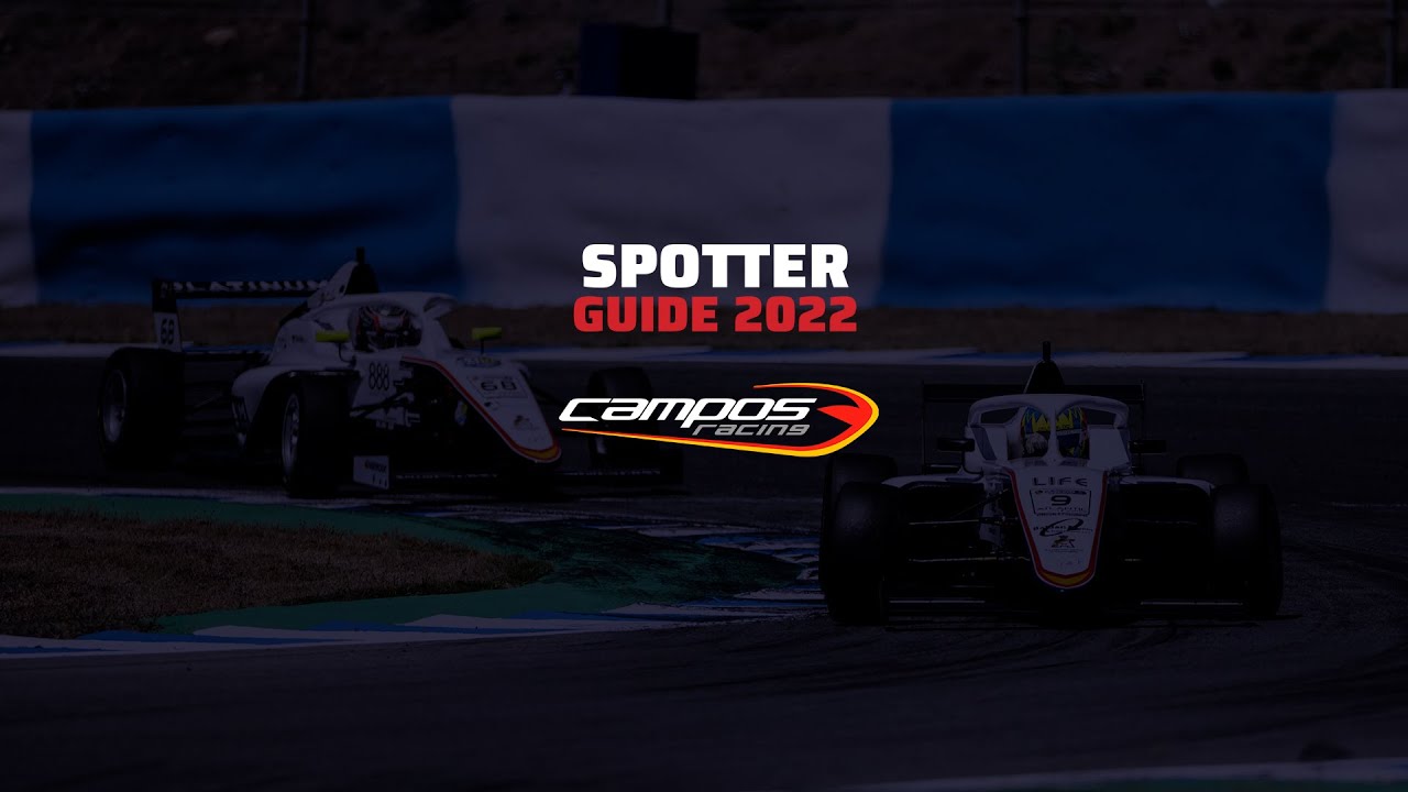 F4 Spanish Championship 2022 | Spotter Guide | Campos Racing
