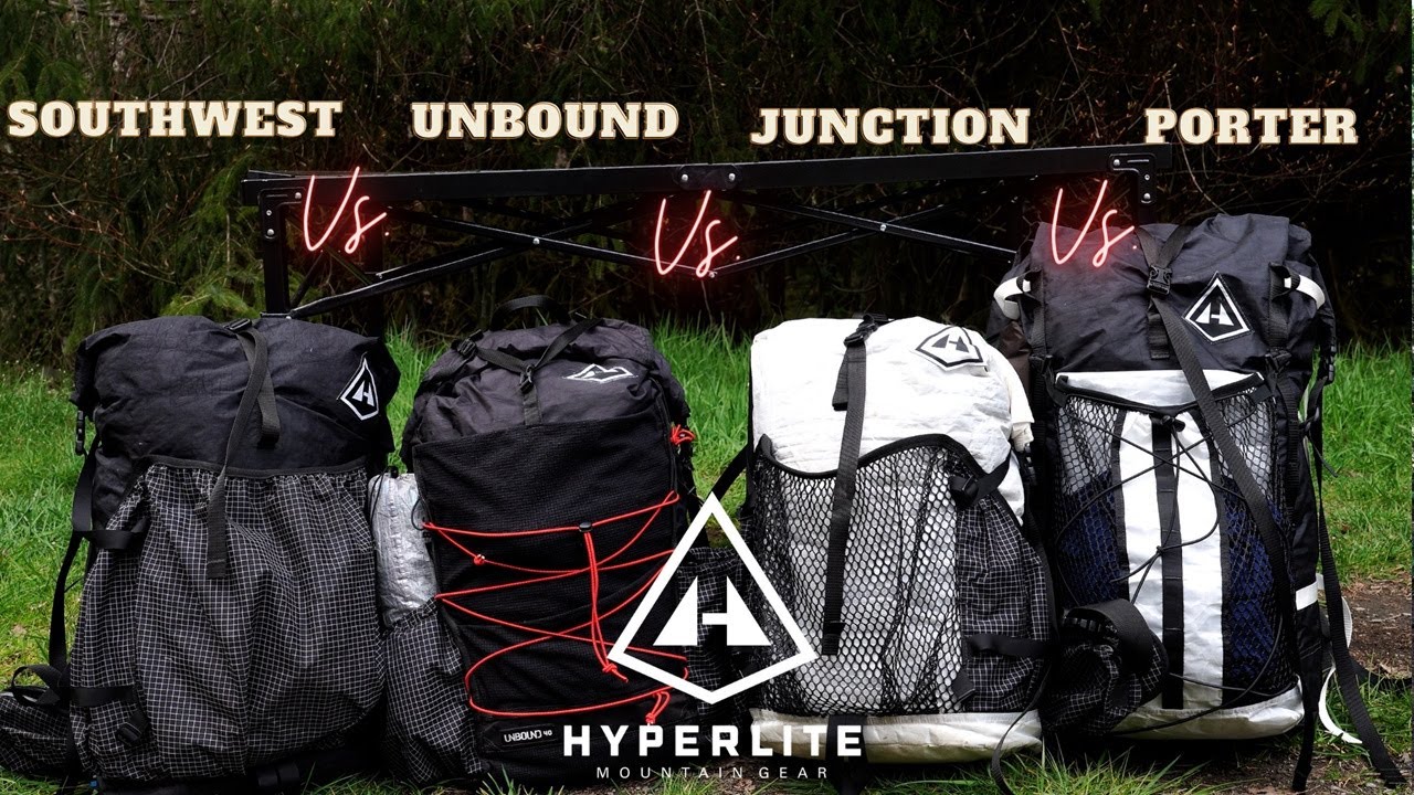 Выбор горного снаряжения Hyperlite: Junction, Unbound, Southwest и Porter: руководство по сумкам HMG