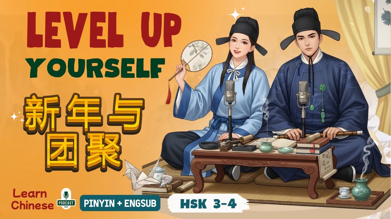 [Repeat 5 hours] HSK 3-4 | Does learning Chinese really require talent?
