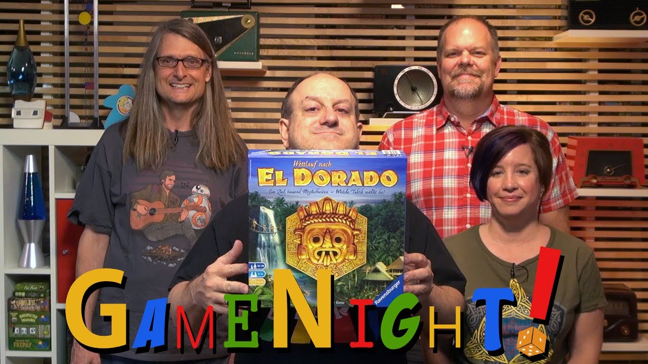 The Quest for El Dorado (Wettlauf nach El Dorado) - GameNight! Se5 Ep5 - How to Play and Playthrough