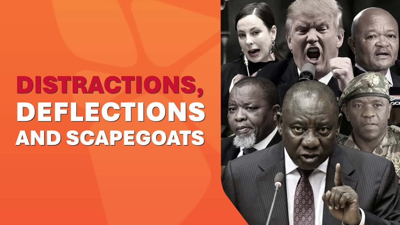 Distractions, deflections and scapegoats