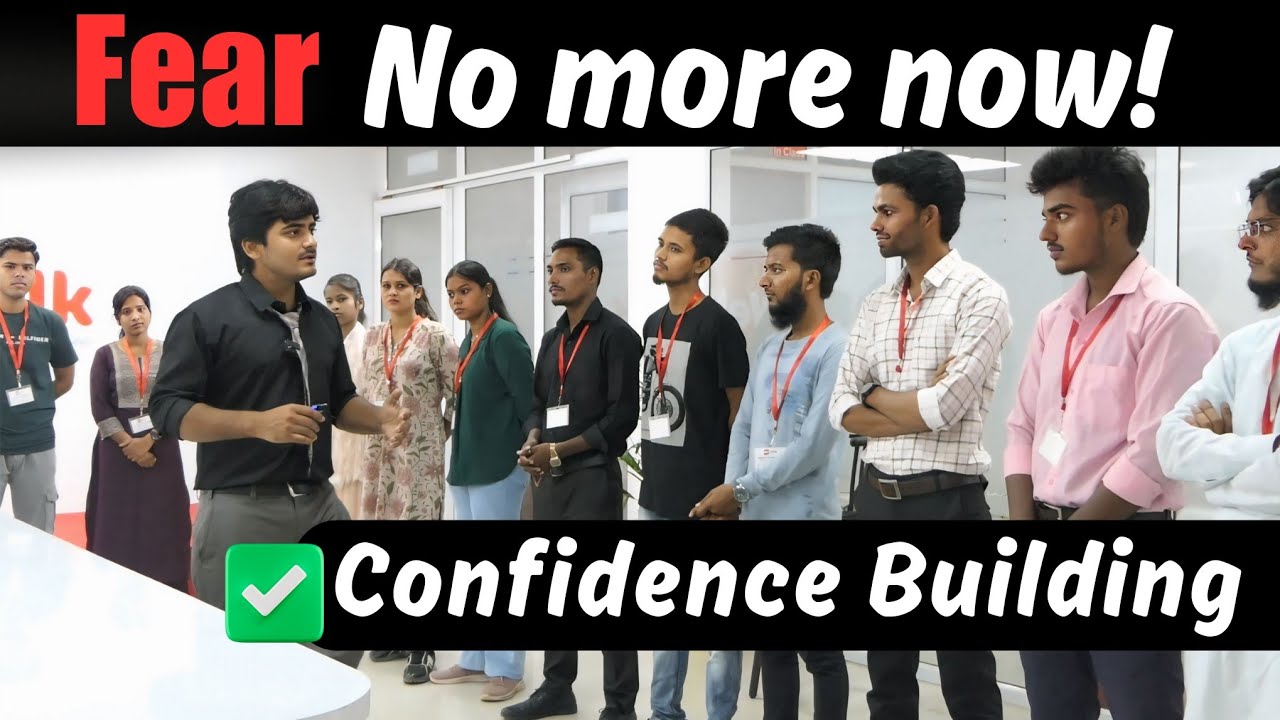 Confidence Building activity | How to boost confidence | How to overcome the fear of speaking