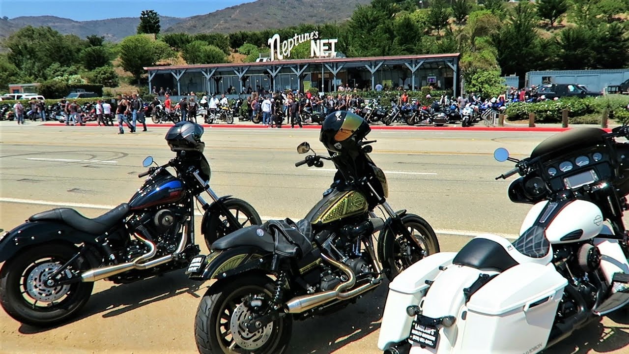 Neptune's Net и The Rock Store: лучшие места для поездок на мотоциклах Harley-Davidson в Южной Ка...