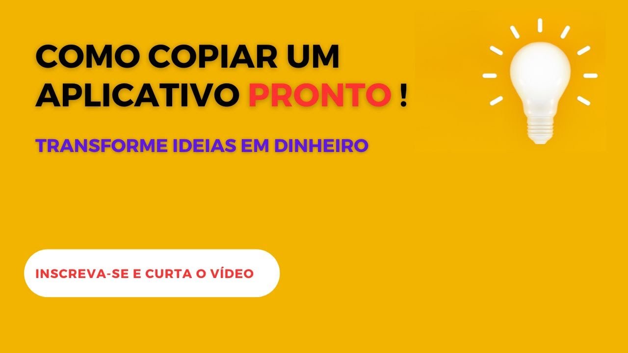 Como copiar um aplicativo pronto no appSheet