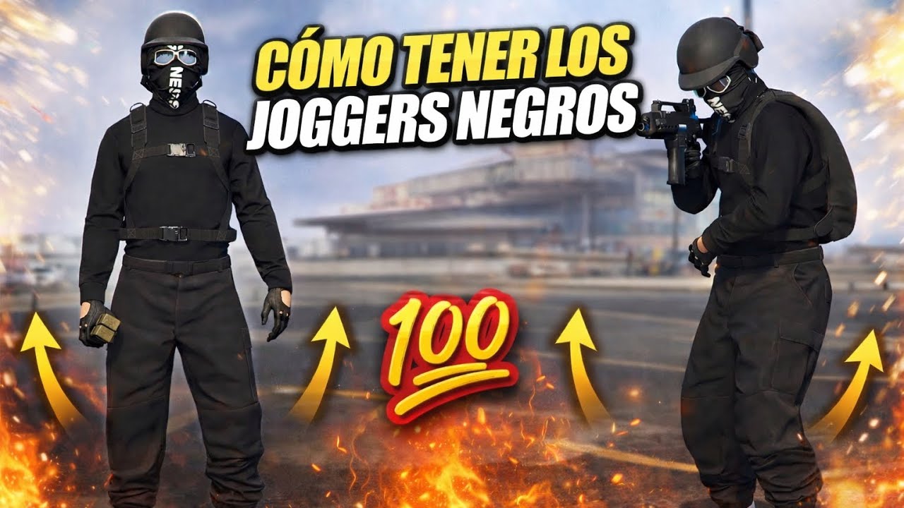 😱 CONSIGUE LOS JOGGERS NEGROS EN GTA 5 ONLINE | MÉTODO 100%