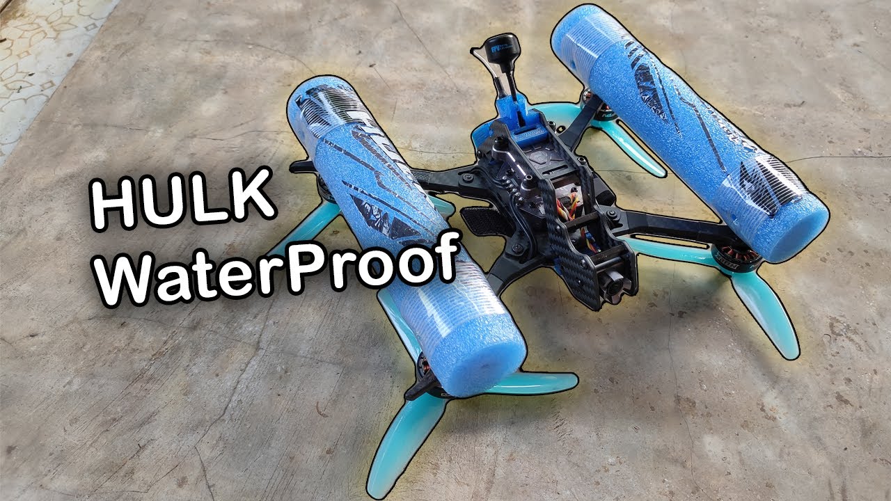 DarwinFPV HULK Drone Tahan Air Cocok Buat Gue :D