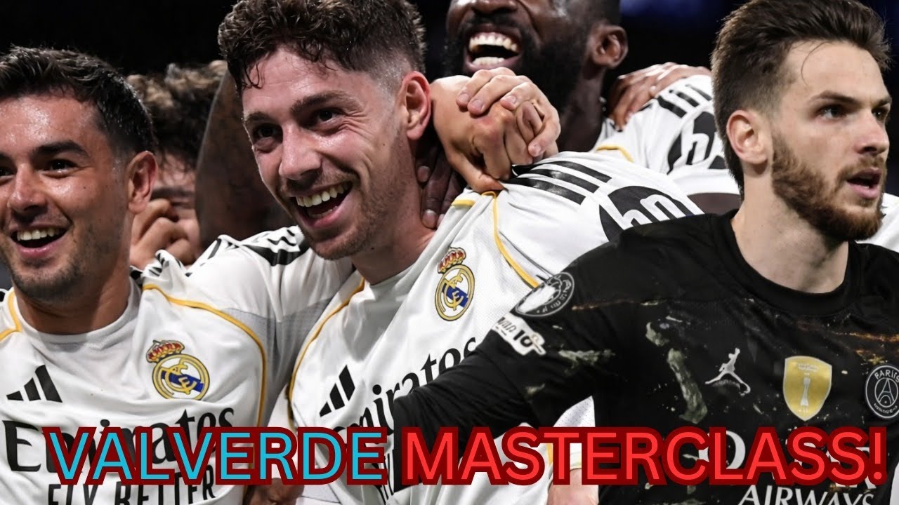 FEDE VALVERDE MASTERCLASS real Madrid Smashed city 3-0| PSG beat Chelsea 