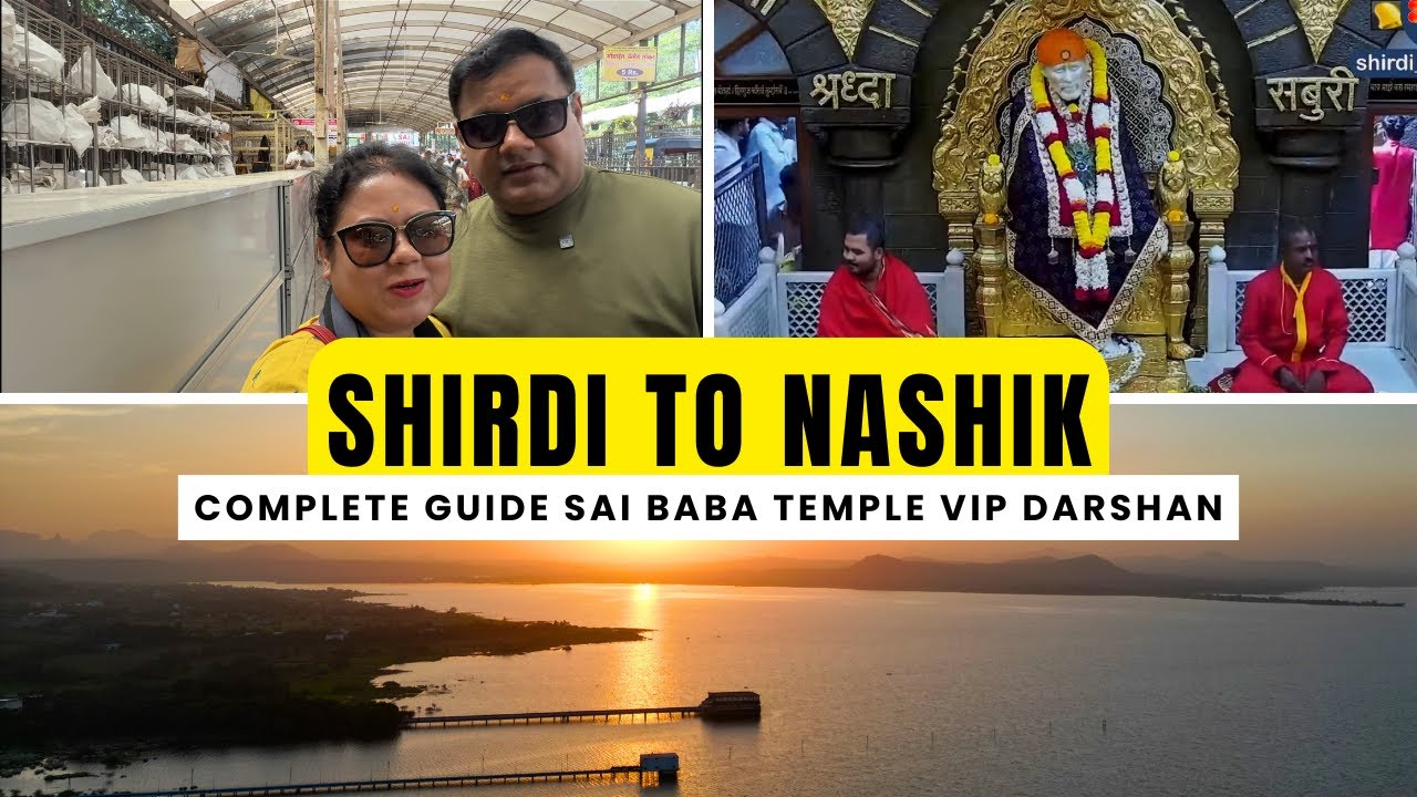 Shirdi Sai Baba Darshan | Temple visit, VIP Ticket, Aarti | Shirdi to Nashik Road trip