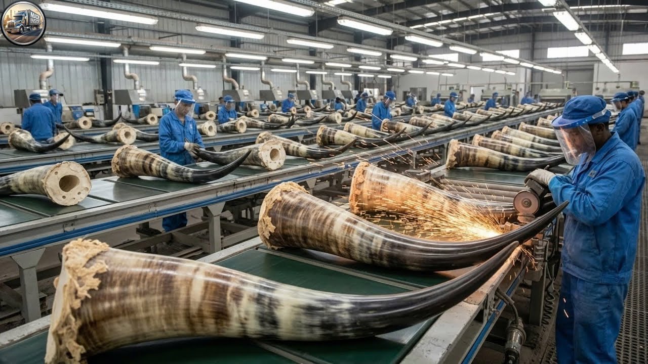 Nobody Sees This: Inside Factory Horn Cups (How It's Made, Full Process)