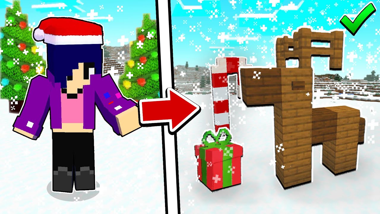 Top Minecraft Vánoční Tipy, triky a Dekorace ✨