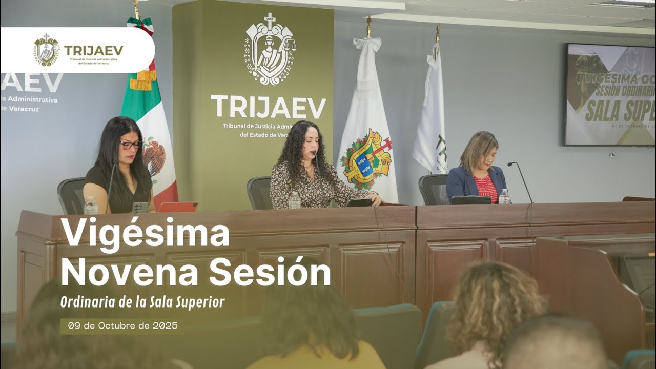 #TRIJAEV Vigésima Novena Sesión 2025