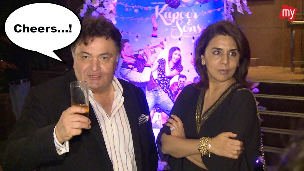 What Happens When Rishi Kapoor Has One Too Many Drinks? | Bookmybollywood