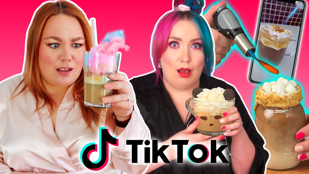 On teste des recettes de café ✨ EXTRA ✨ (et un peu louches) de TikTok ☕️ |  2FILLESORDINAIRES