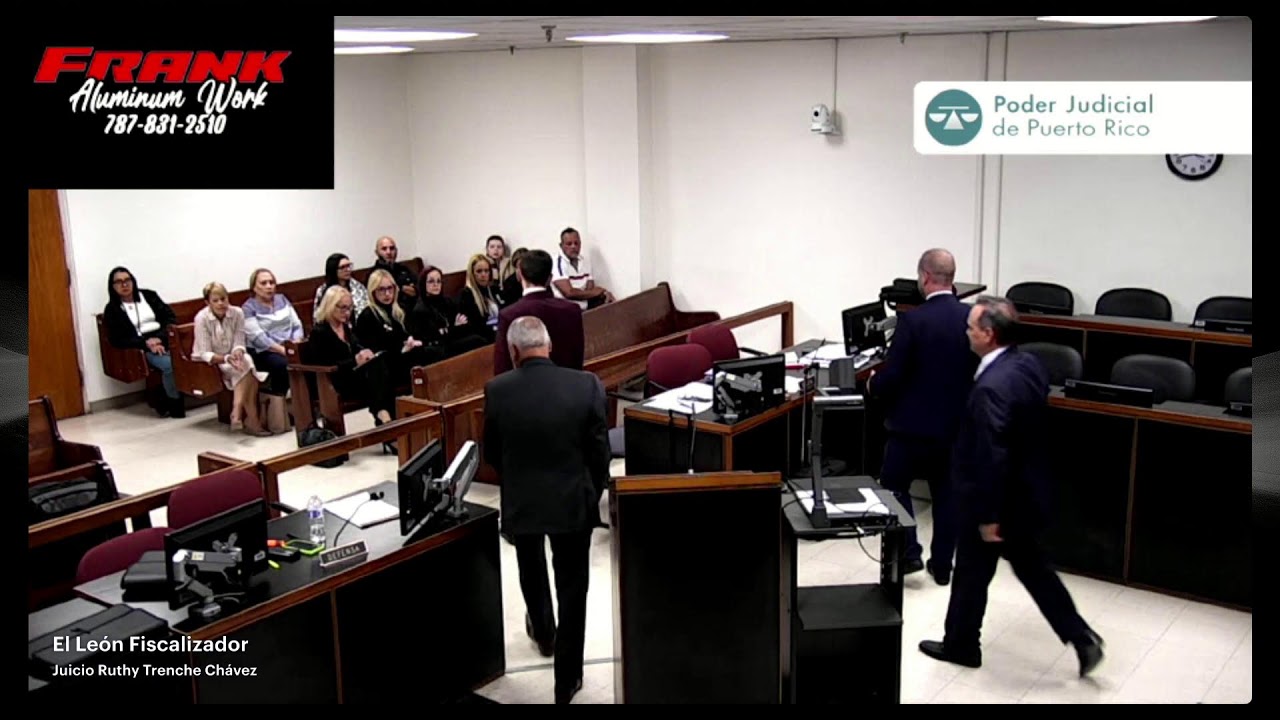 #PUERTORICO  #CAROLINA 4 Día pm Centro Judicial de Carolina el juicio contra Ruthy Trenche Chávez.
