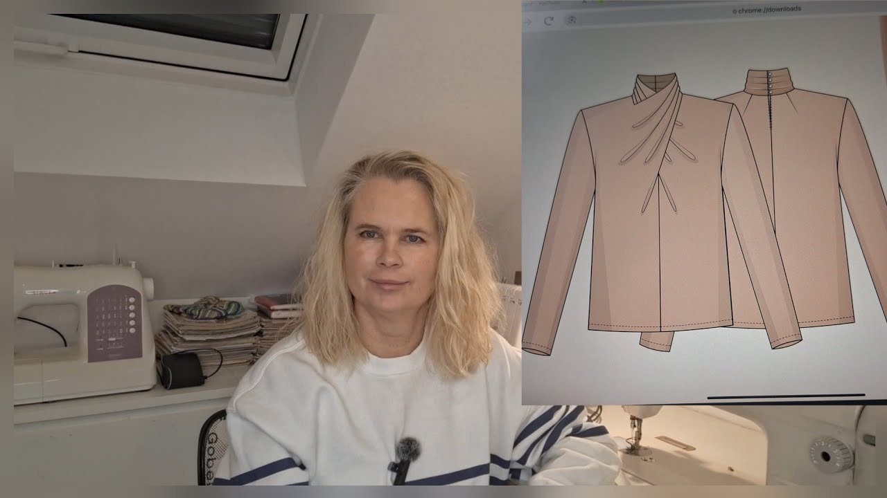 Ich nähe eine Bluse für Weihnachstfeier ✂️neue Kosmetik zum testen🧴