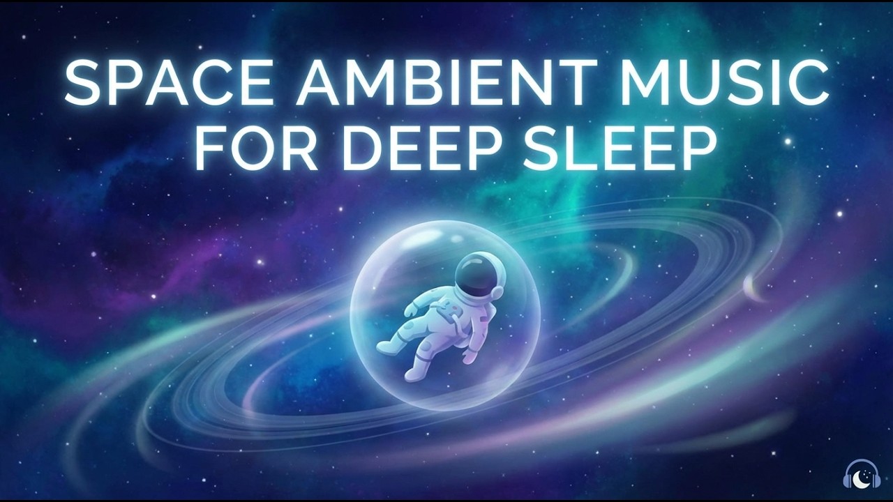Space Music For Deep Sleep | Cosmic Ambient  Sounds For Concentration