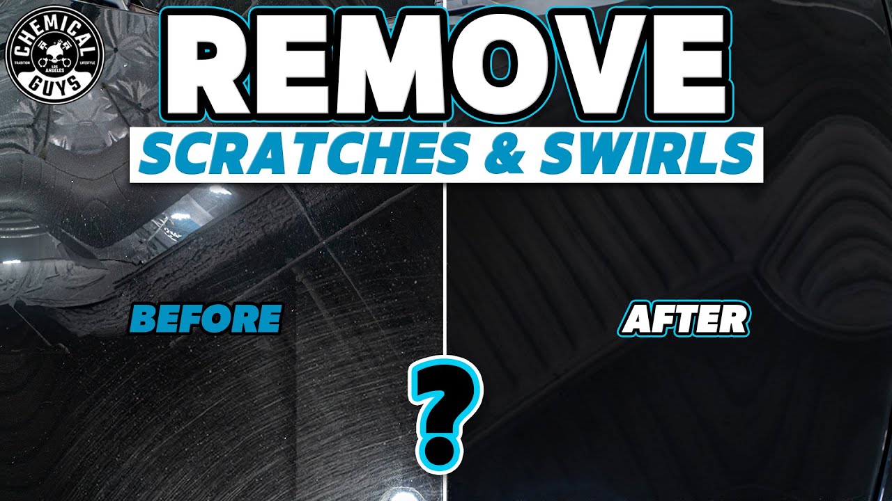 How To Remove Scratches From A Car - Black Paint Polish DIY