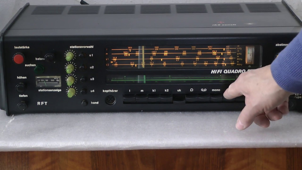 Heli Stereo-Receiver rk8 sensit Hifi Quadro
