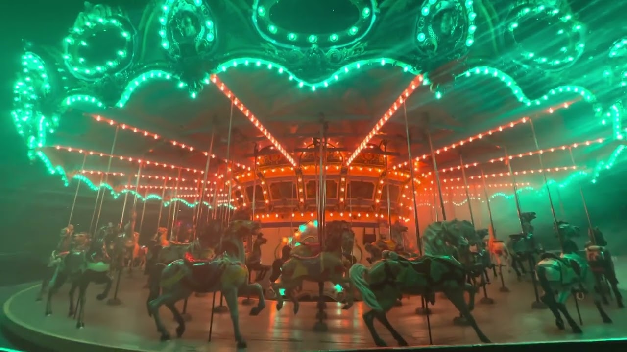 Carousel at Kennywood During Phantom Fall Fest