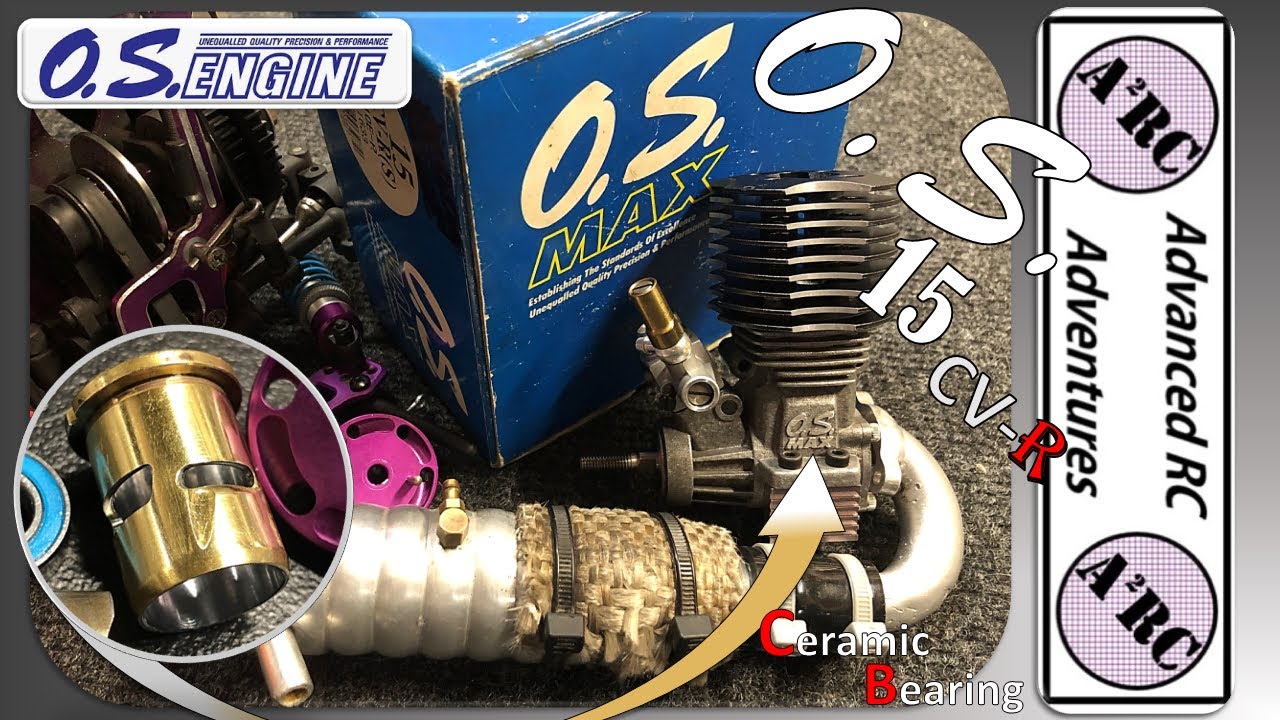 OS 15 CV-R Modified Sleeve w/ Ceramic Bearing - Nitro Engine - Purple Nitro RS4 2
