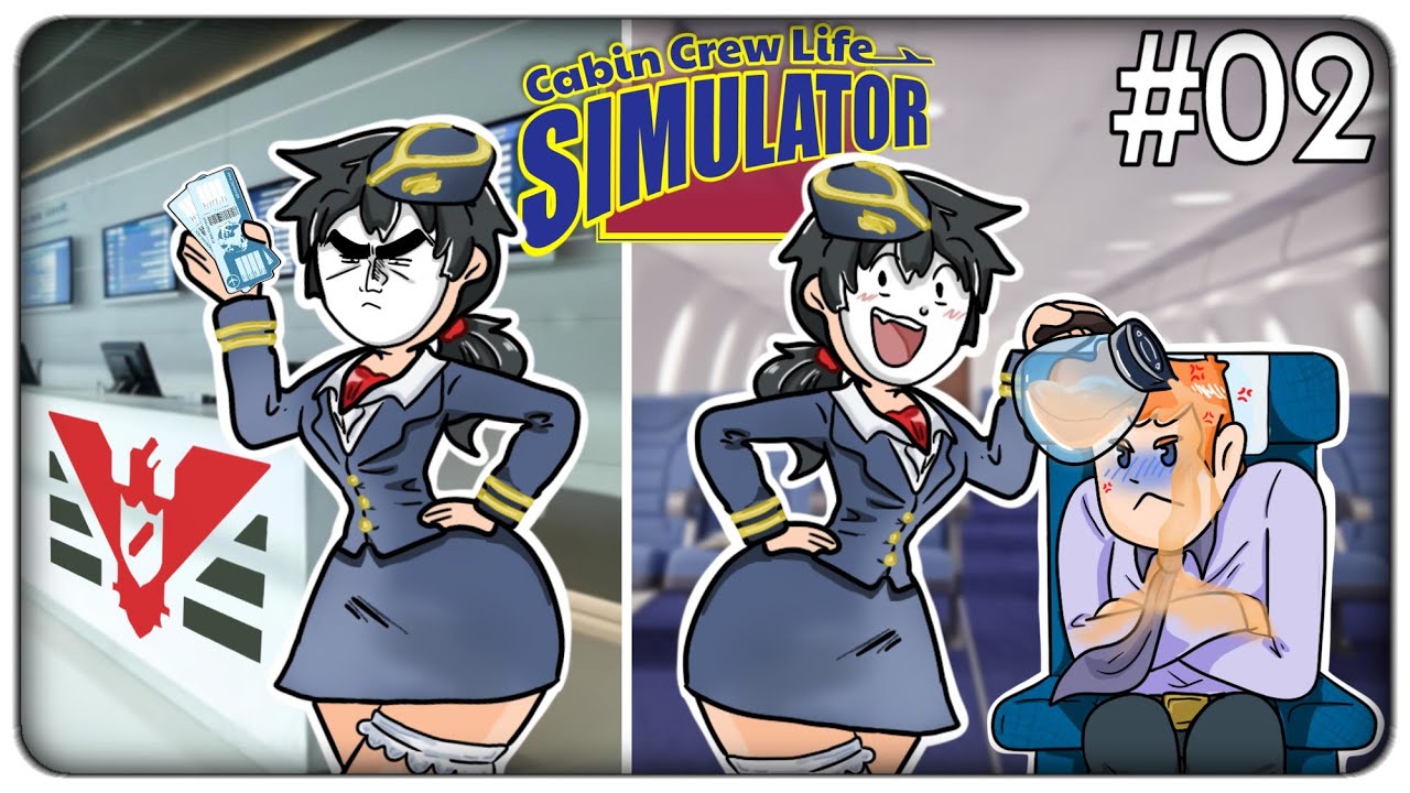 PAPERS PLEASE IN AEROPORTO E SI BUGGA TUTTO... ODIO IL MONDO | Cabin Crew Life Sim. -  ep.02
