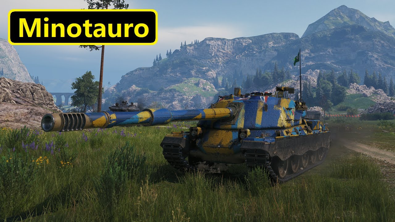 Controcarro 3 Minotauro.  World of Tanks Top Replays.