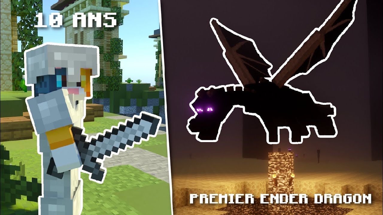 10 ans sur Minecraft... sans jamais tuer l'Ender Dragon