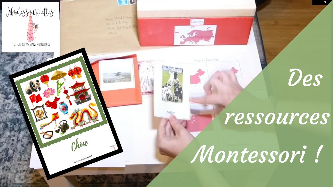 Activités Montessori de géographie pour le primaire